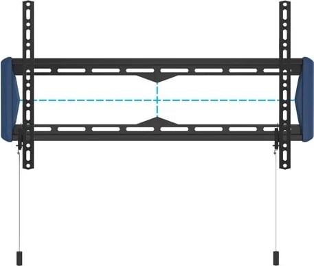 Mbajtëse muri për ekran, No name, 100 x 100 mm, 70 kg, E zezë, Blu
