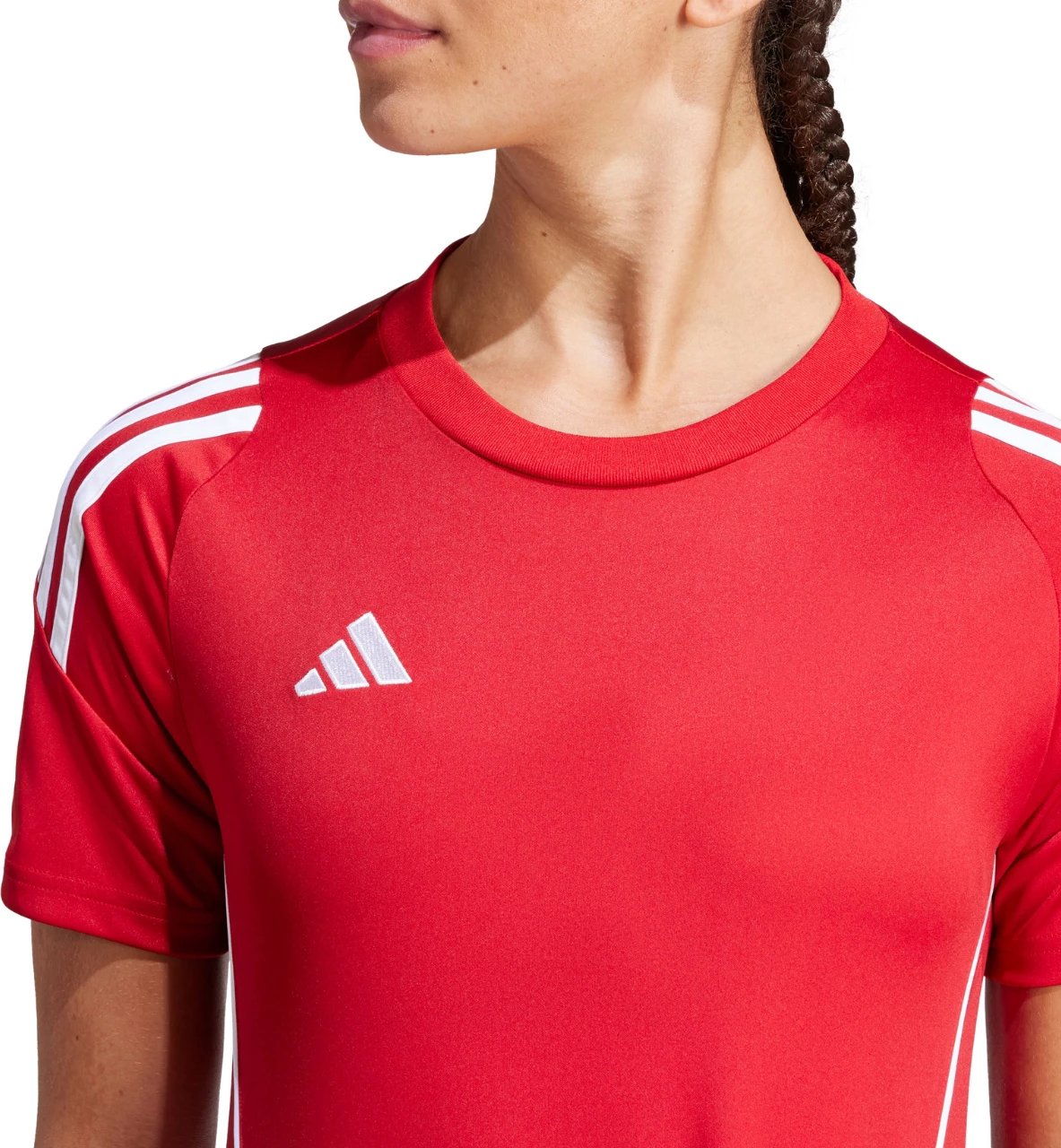 Maicë për femra adidas, e kuqe