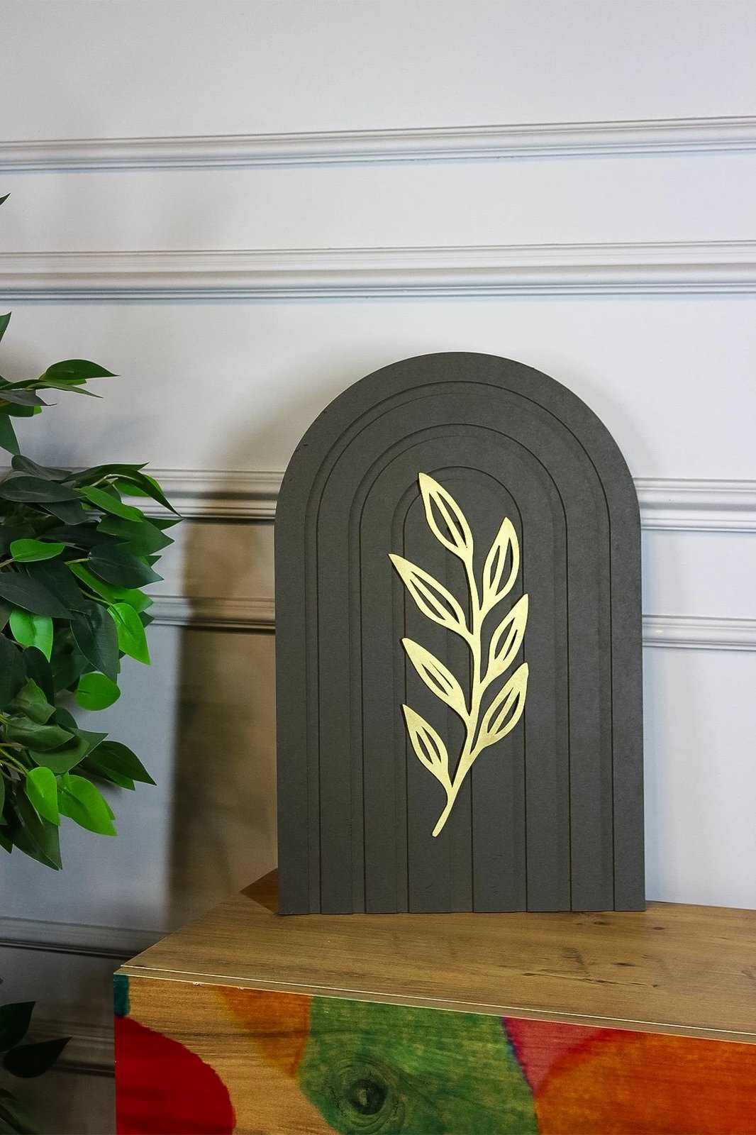 Pikturë dekorative, shumëngjyrëshe, Wallity Ersy3Doval3-3045, 30x45x2cm