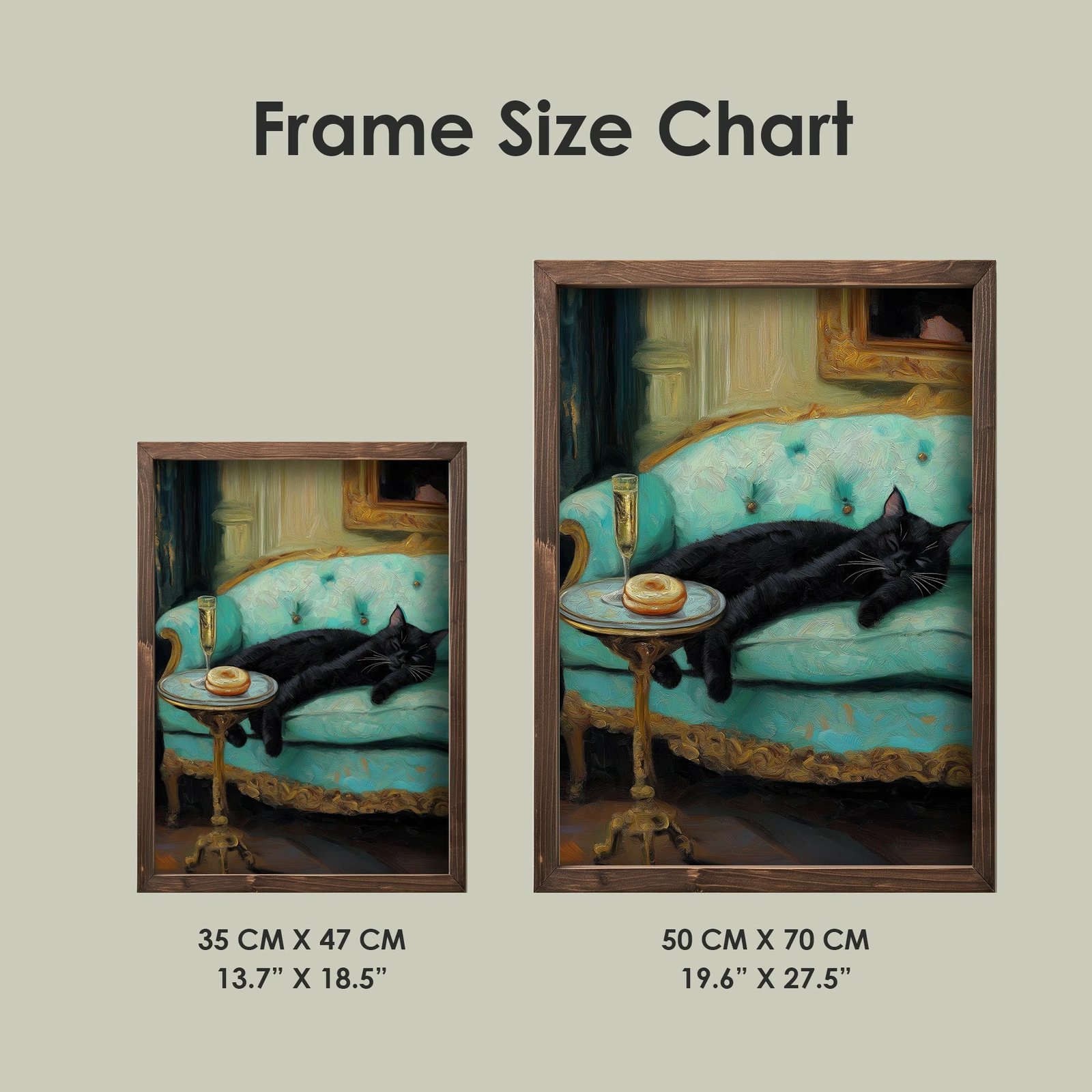 Pikturë dekorative me kornizë MDF, Wallity, TUN090-L, shumëngjyrëshe, 35x47x2 cm