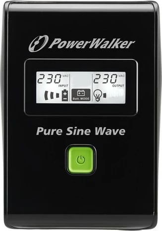 UPS PowerWalker VI 600 SW FR, 600VA, valë e pastër sinusoidale, e zezë UPS PowerWalker VI 600 SW FR, 600VA, valë e pastër sinusoidale, e zezë