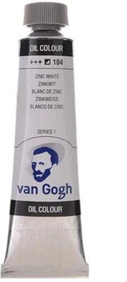 Ngjyrë vaji Talens Van Gogh 104, 200ml, E Bardhë Zinku