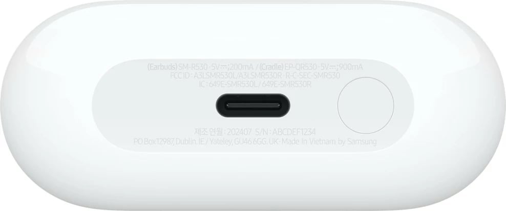 Kufje Samsung Galaxy Buds3, True Wireless Stereo, 4.7 g, Bardhë Kufje Samsung Galaxy Buds3, True Wireless Stereo, 4.7 g, Bardhë