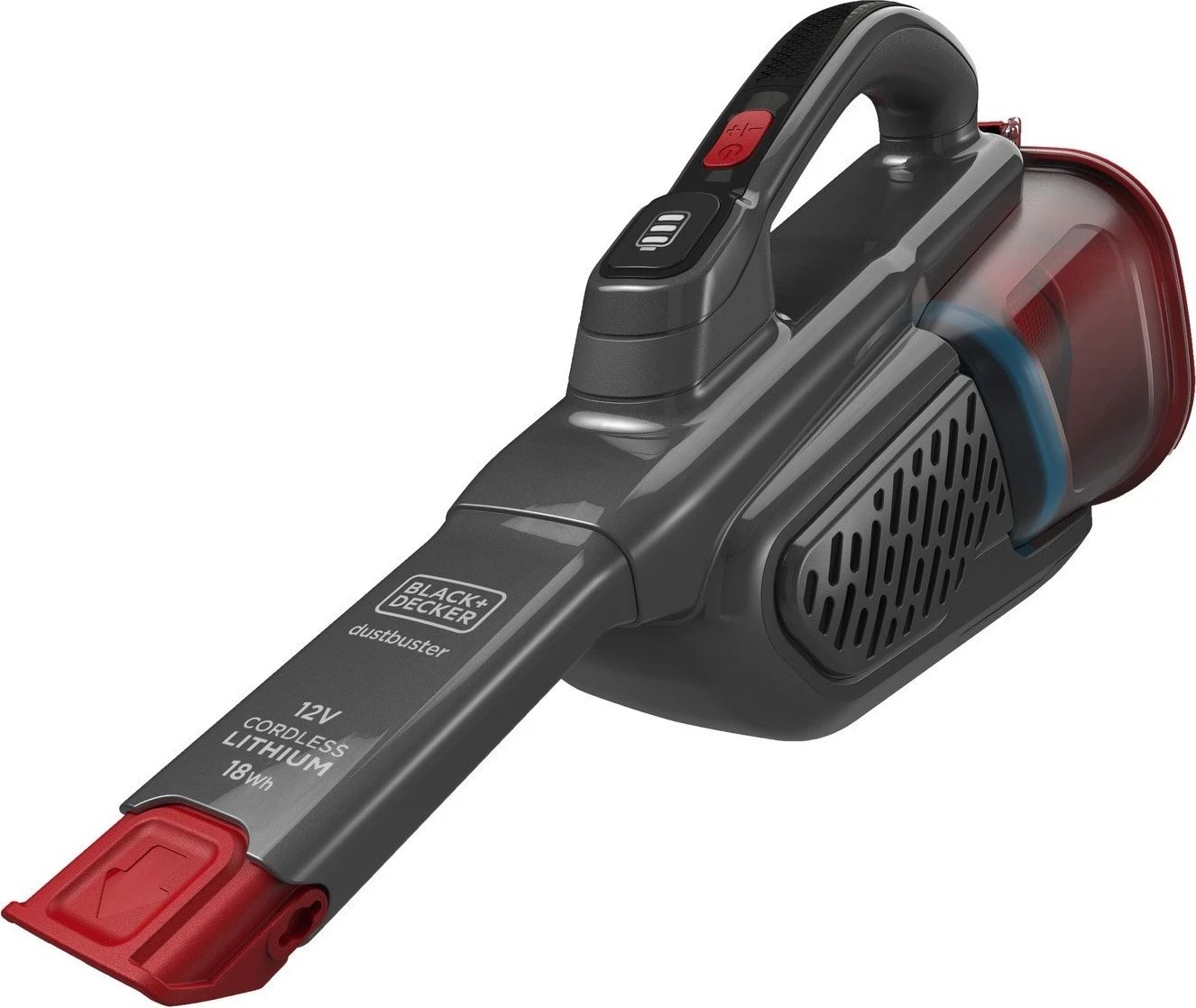 Fshesë portative Black&Decker, gri-kuqe