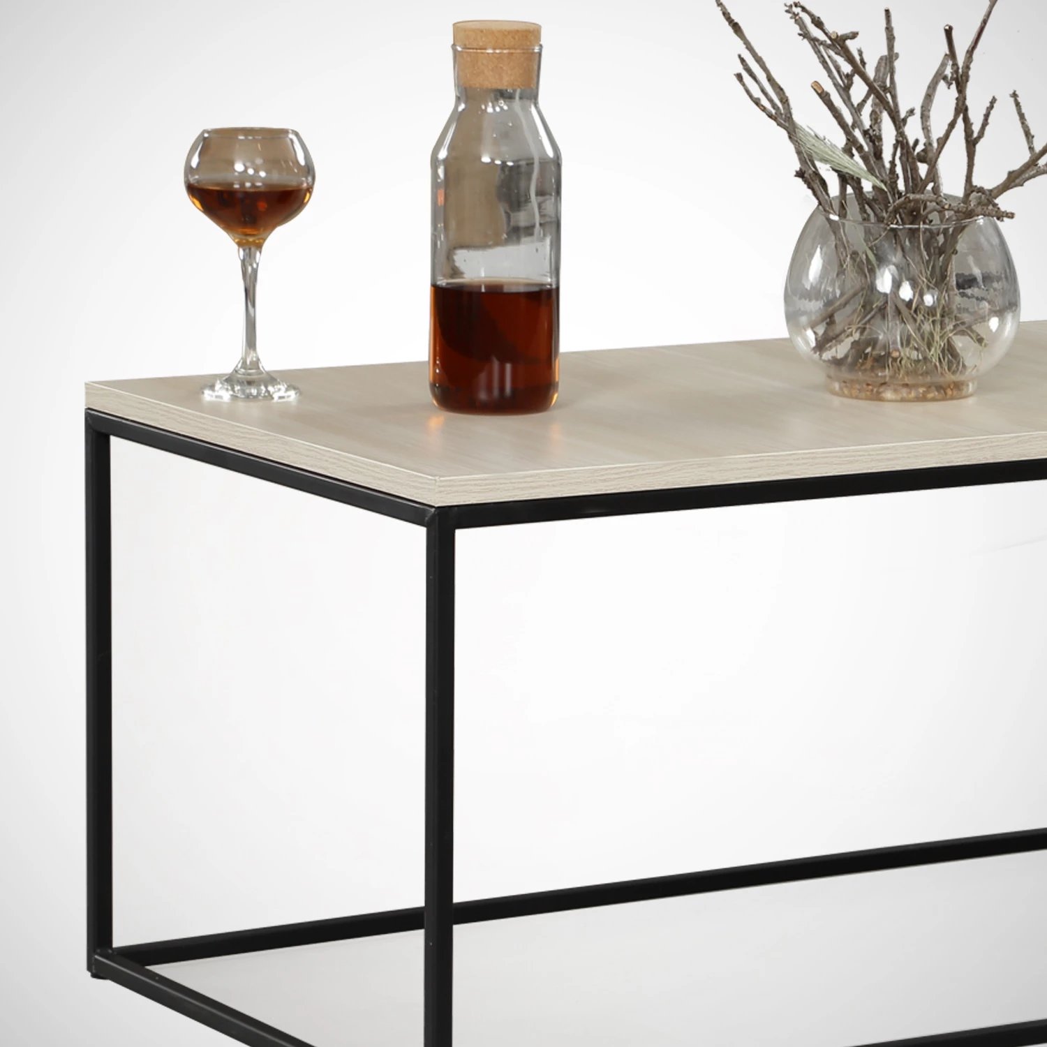 Tavolinë kafeje Hanah Home, Cosco, ngjyrë lisi