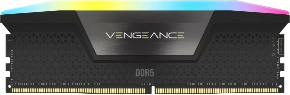 RAM Memorje Corsair Vengeance 96GB (2x48GB) DDR5 6800, CL34, e zezë me RGB
