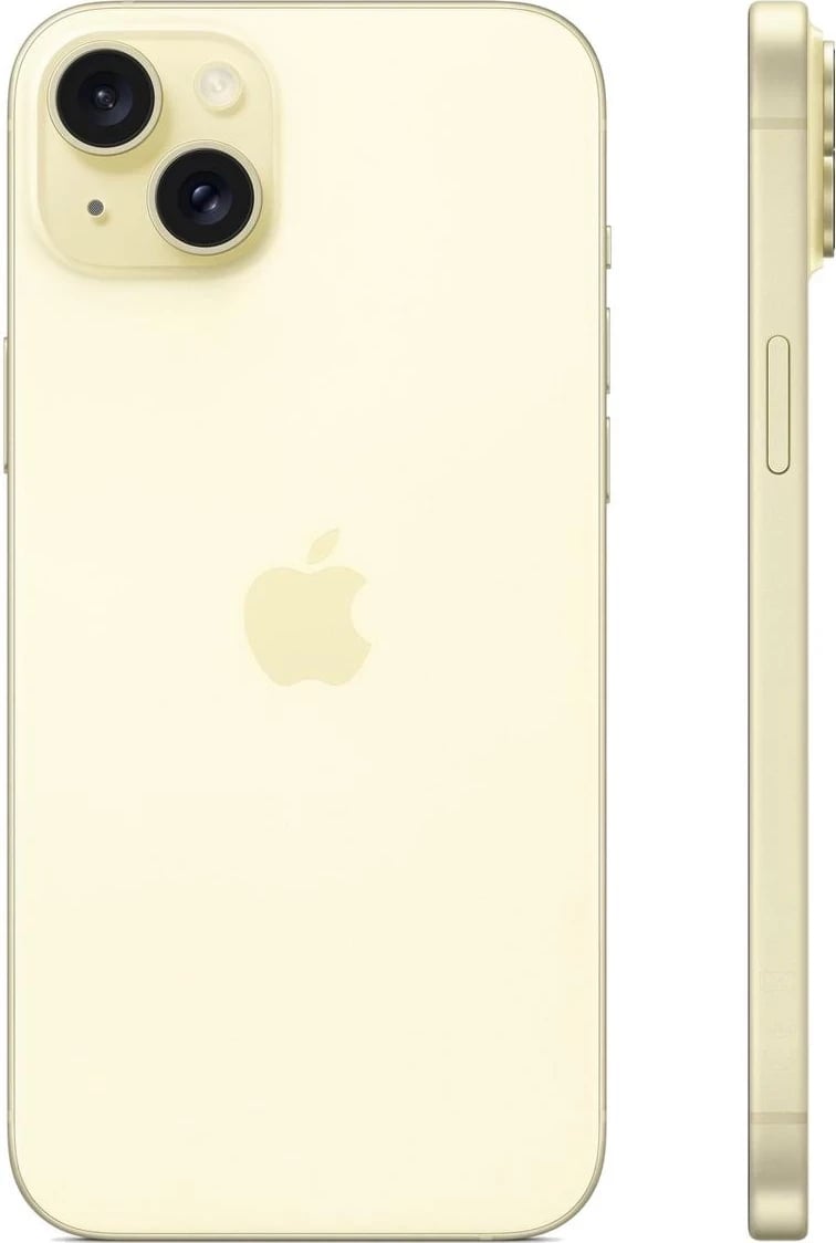 Apple iPhone 15 Plus, 6.7", 128GB, yellow