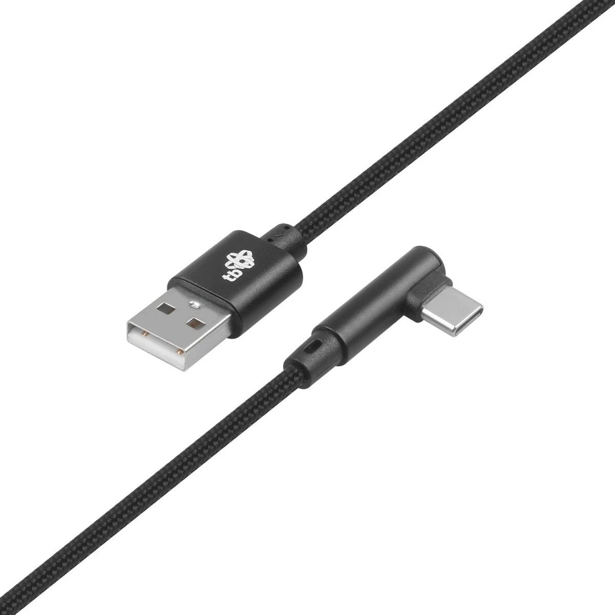 Kabllo USB në USB Type-C TB AKTBXKUCSBA15KB, 1.5m, kënduar, e zezë