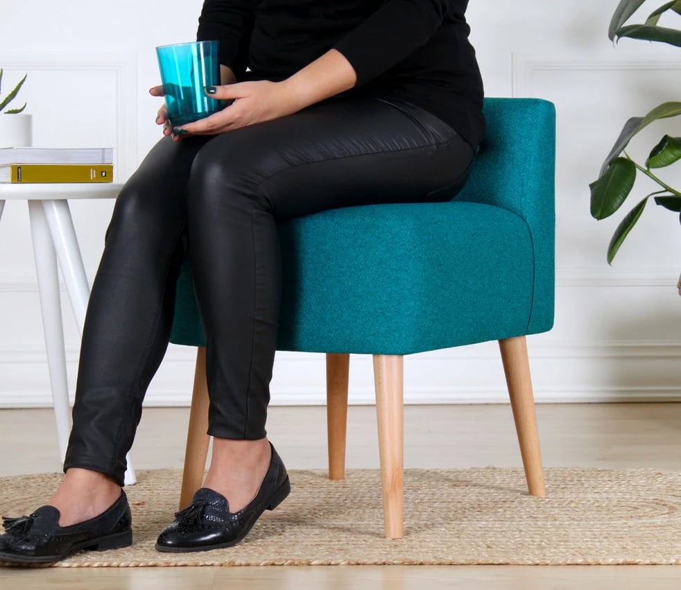 Puf Atelier del Sofa, Moouv 9106, ngjyrë jeshile petrol