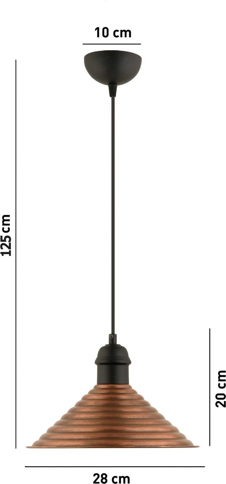 Llambë tavani vintage Opviq, RT-25