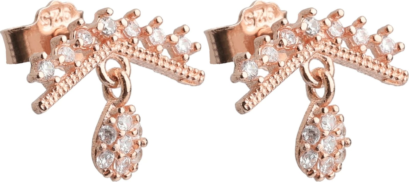 Vathë argjendi ngjyrë rozë gold, Jumeon, 8484