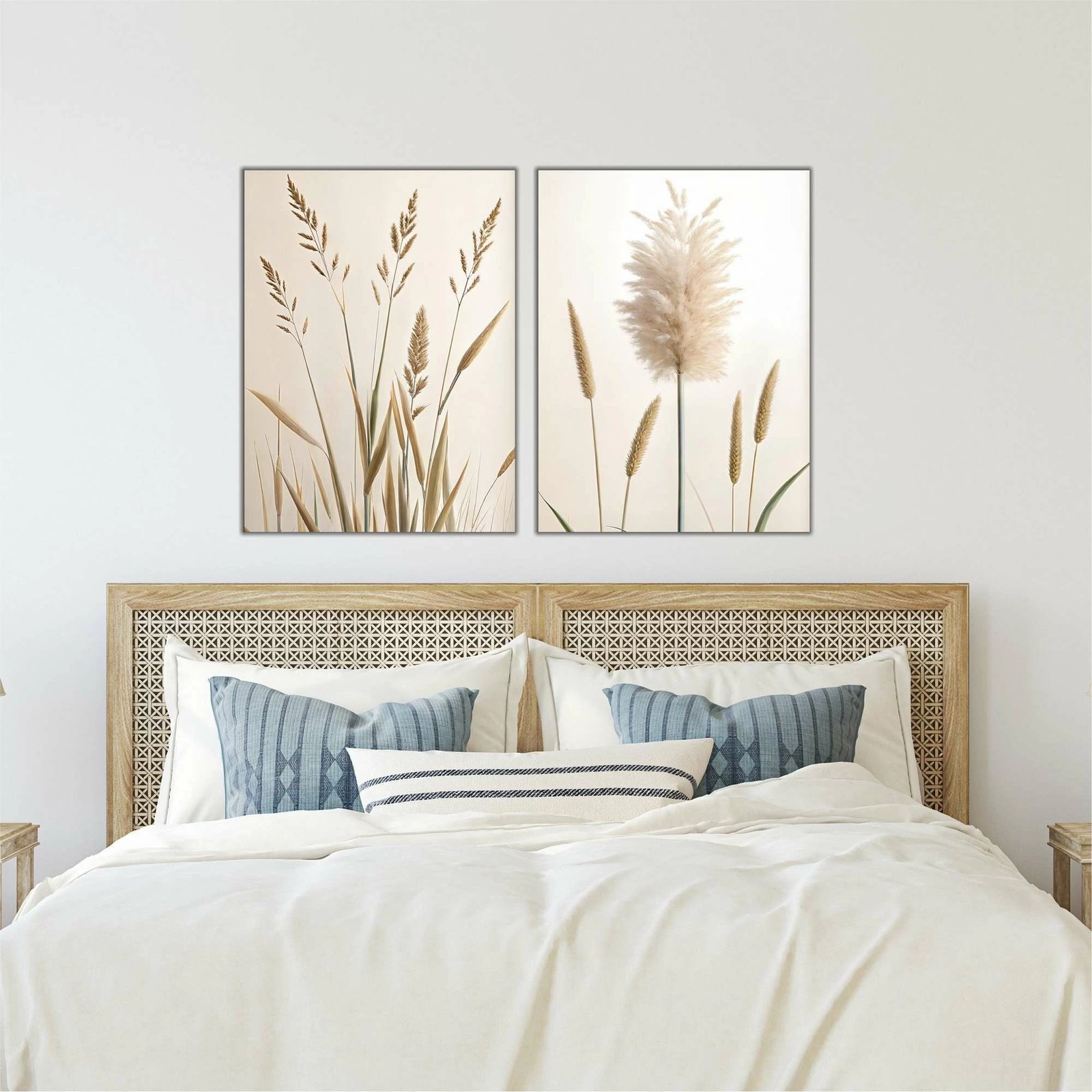 Pikturë dekorative MDF (2 copë), Wallity, shumëngjyrëshe, 40x60cm