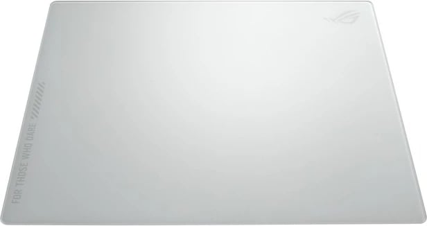 Mauspad Asus ROG Moonstone Ace Glass 500x400 mm, Bardhë