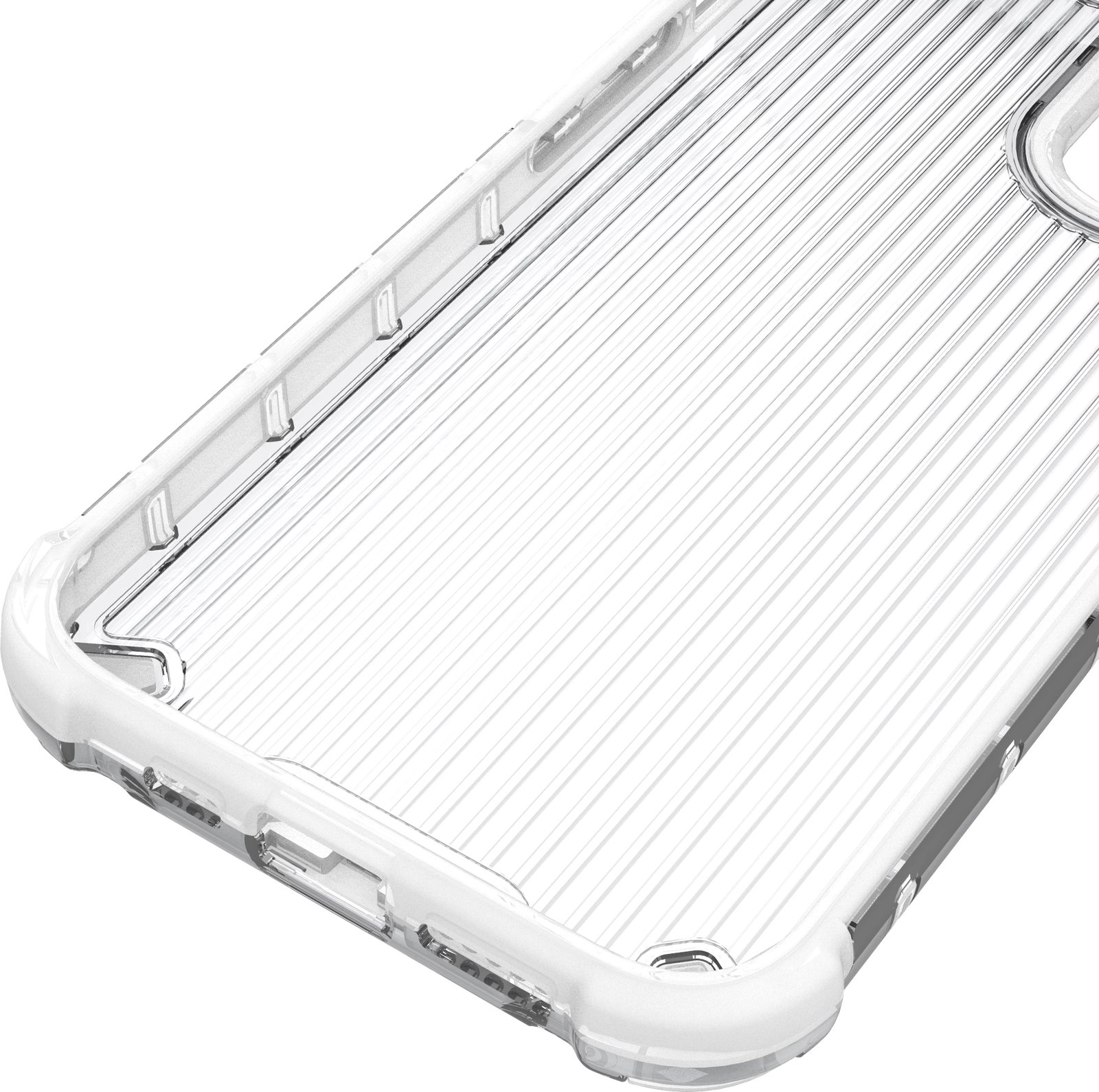 Mbështjellës Hurtel Ombre Protect Case për iPhone 14 Plus, rozë-kaltër
