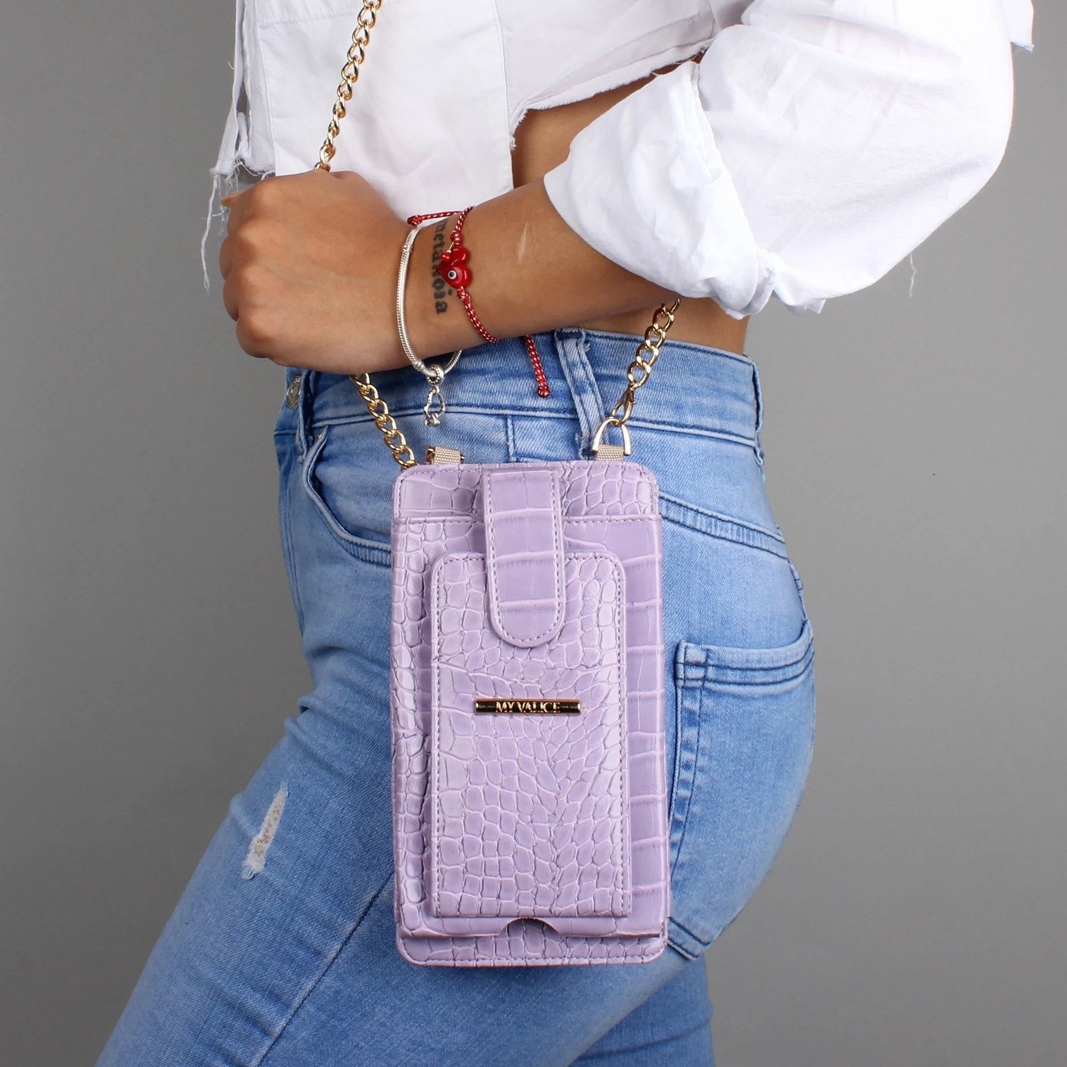 Portofol Zoozie Bags, ngjyrë lejla, 1227