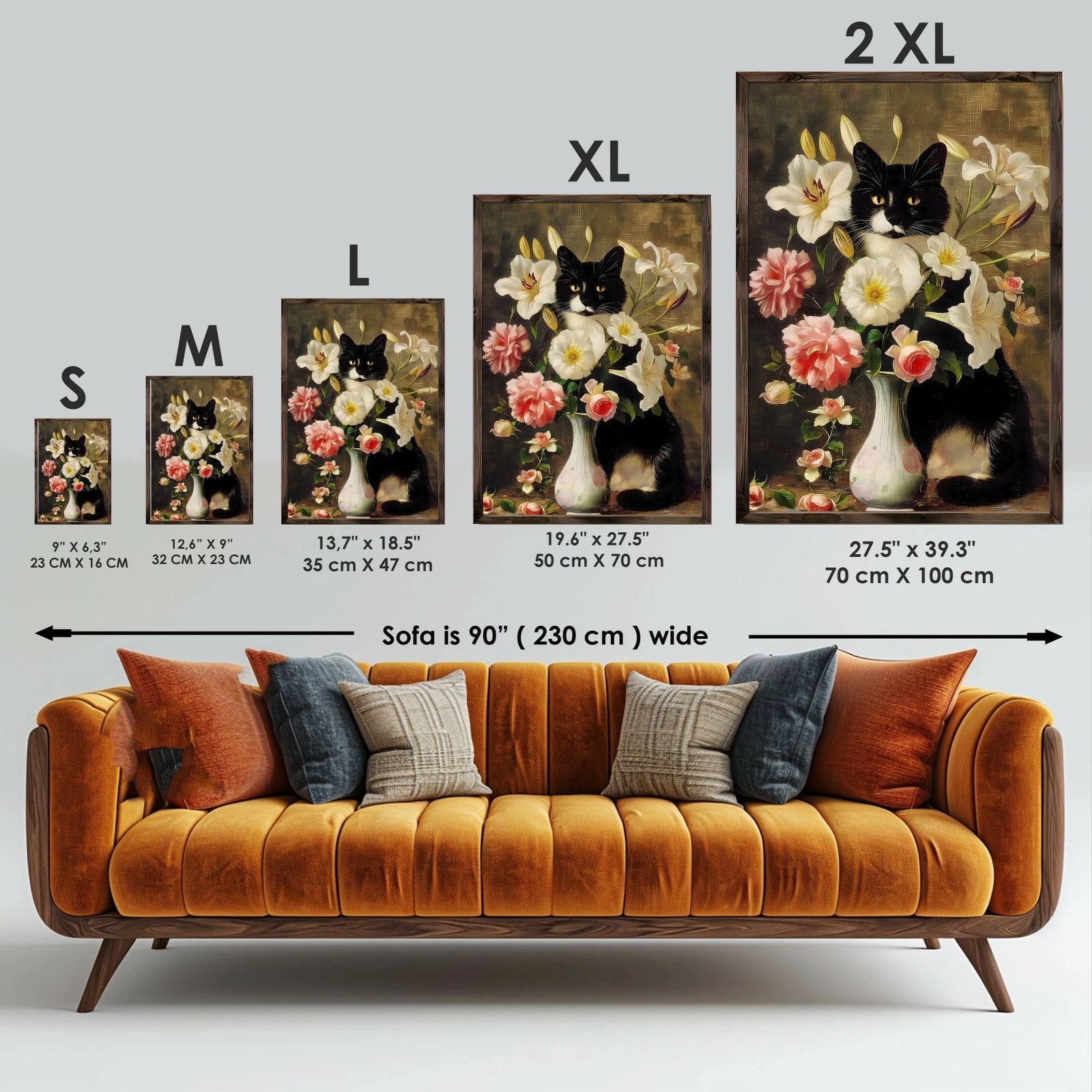 Pikturë dekorative me kornizë, MDF, shumëngjyrëshe, GE166-L