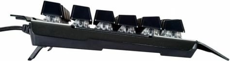 Tastierë gaming Conceptronic, mekanike, RGB, Blue Switch, QWERTY italiane, e zezë