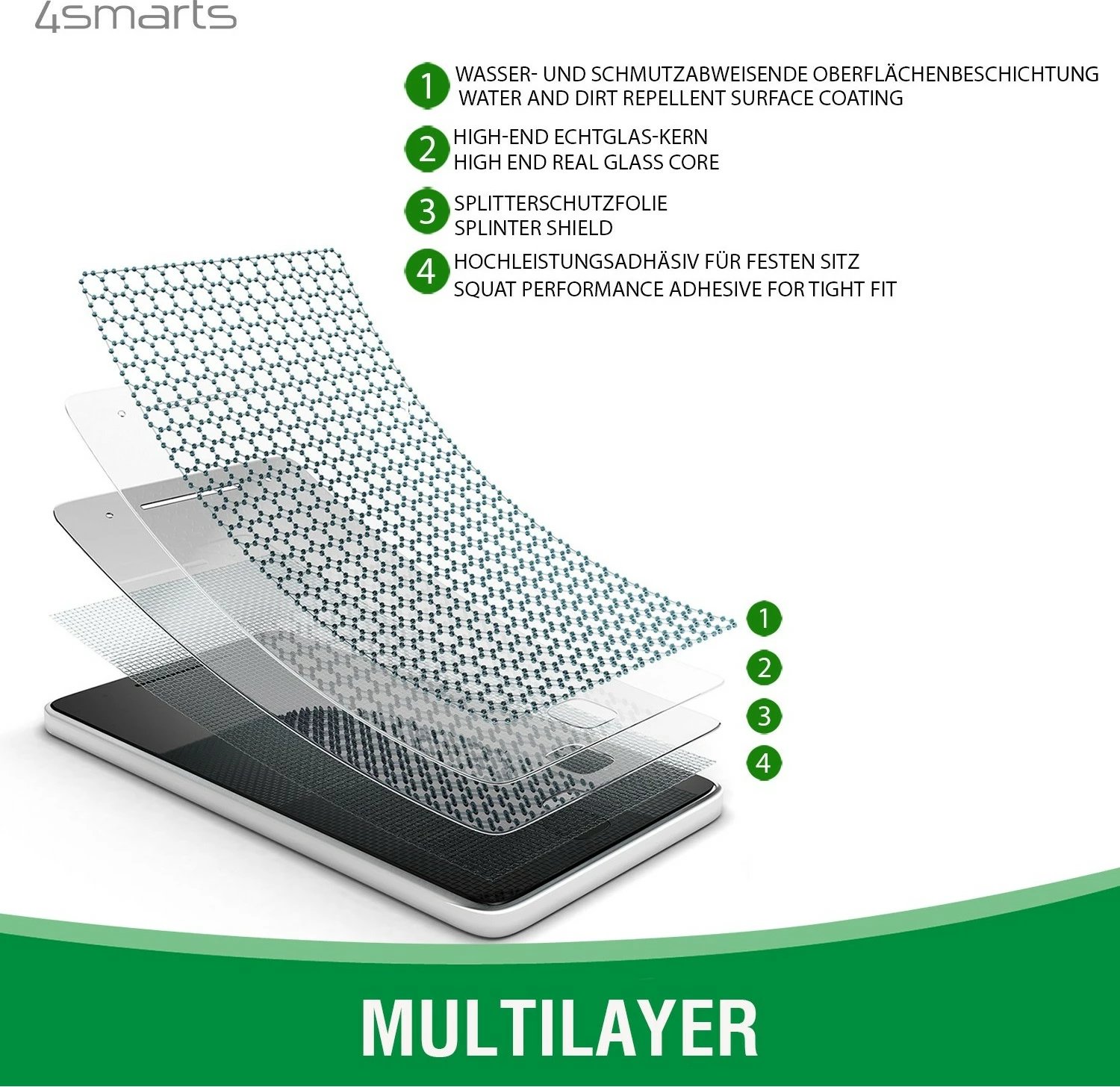 Mbështjellës 4smarts për iPhone SE3/SE2/8/7, 4.7 inç, transparent