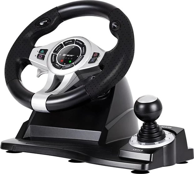 Tracer TRAJOY46524 Gaming Controller Black Steering wheel + Pedals PlayStation 4, Playstation 3
