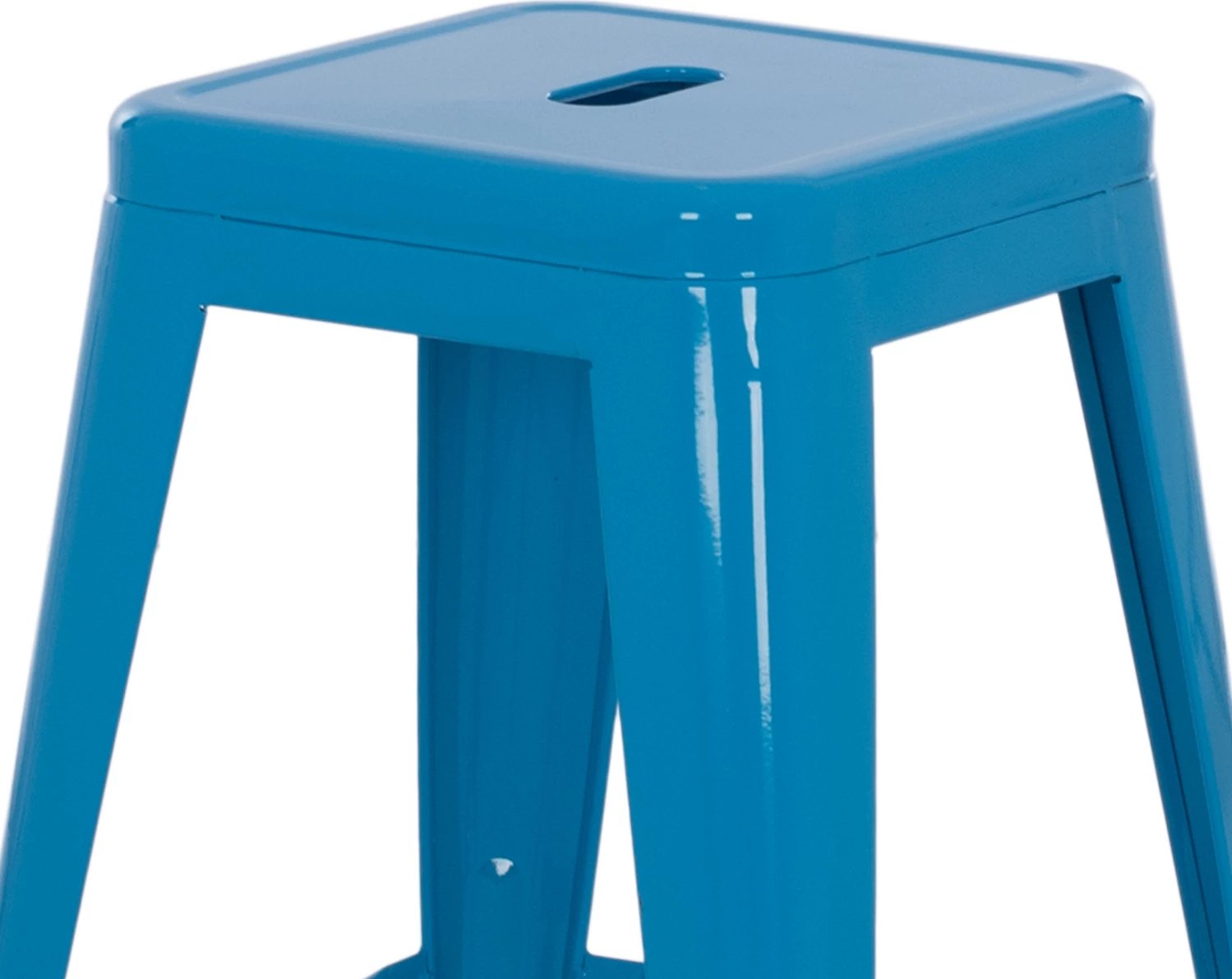 Karrige për bar mesatare MELITA-PRO FH8573.48 metalike ngjyrë kaltër 43x43x67Hcm