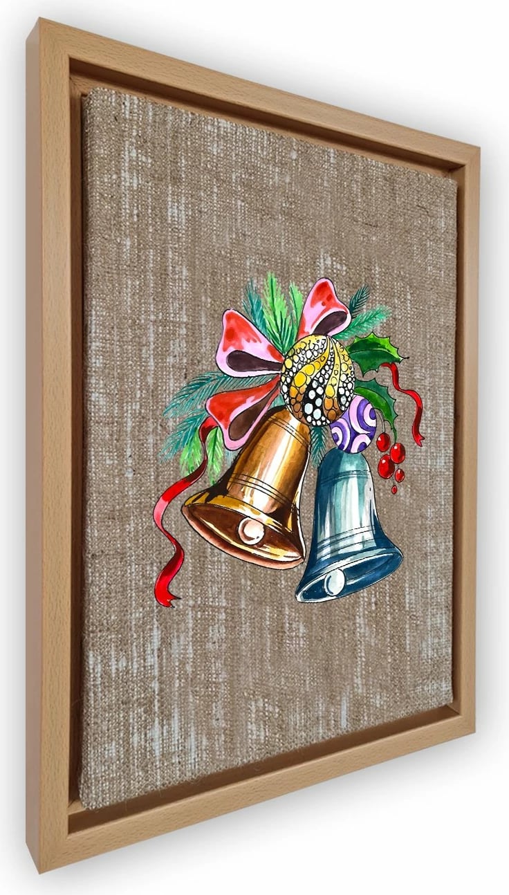 Pikturë dekorative në kanavacë me kornizë, shumëngjyrëshe, NLJ600816_4666