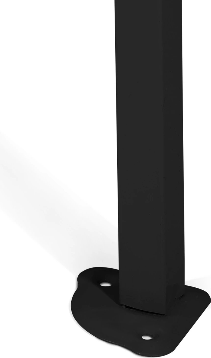 Tendë e palosshme GAZEBO MATTHEW FH6311, kornizë metalike e zezë, hije e bardhë, 3x4.5x3.10Hm