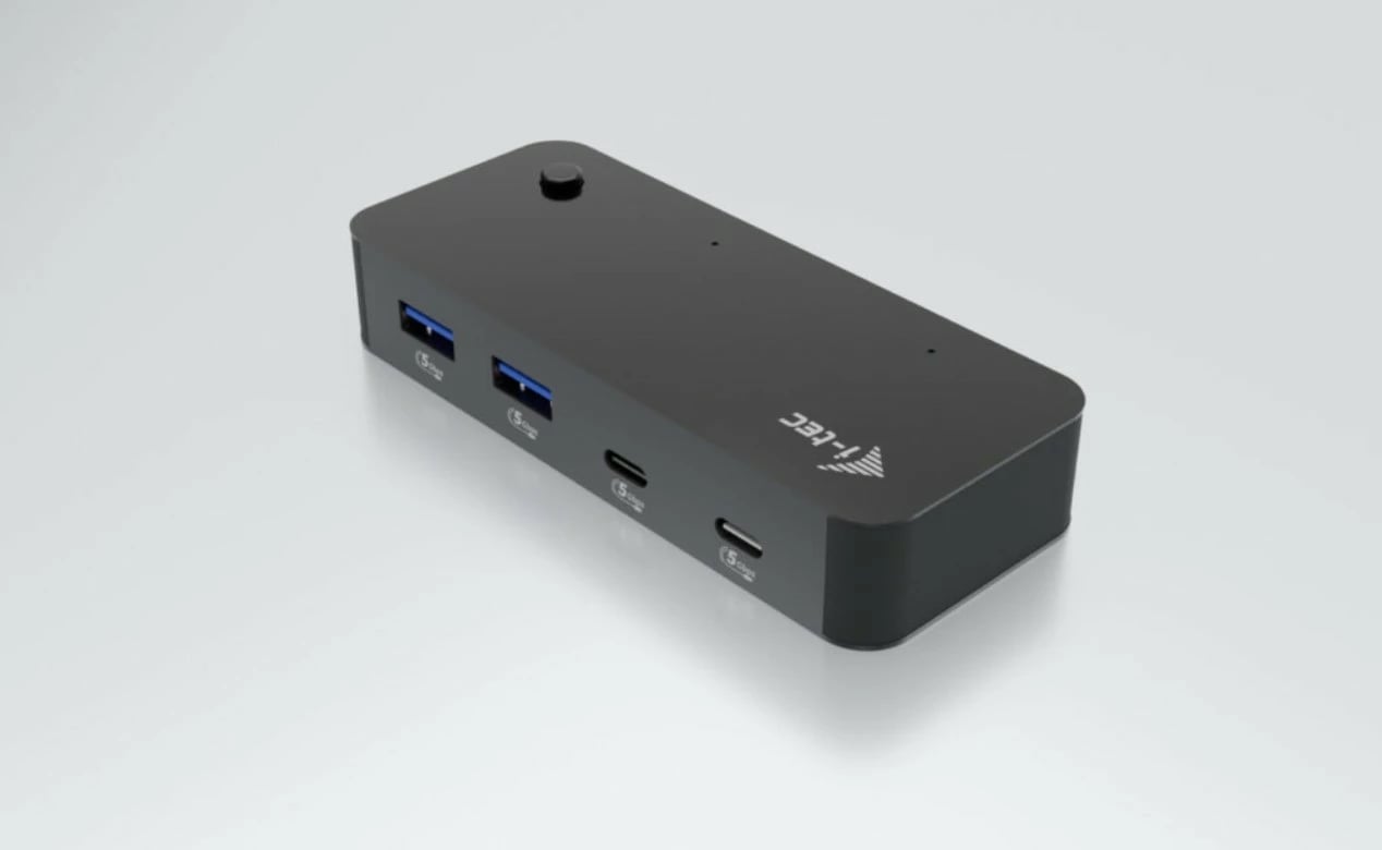 HUB KVM universal i-tec CAKVMHUB2A2C, 2x USB-C, 2x USB-A 3.0, i zi