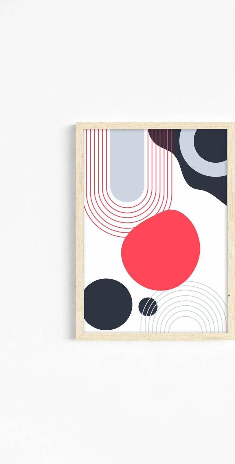 Pikturë dekorative me kornizë (3 copë), Wallity, Ersydata12-3348