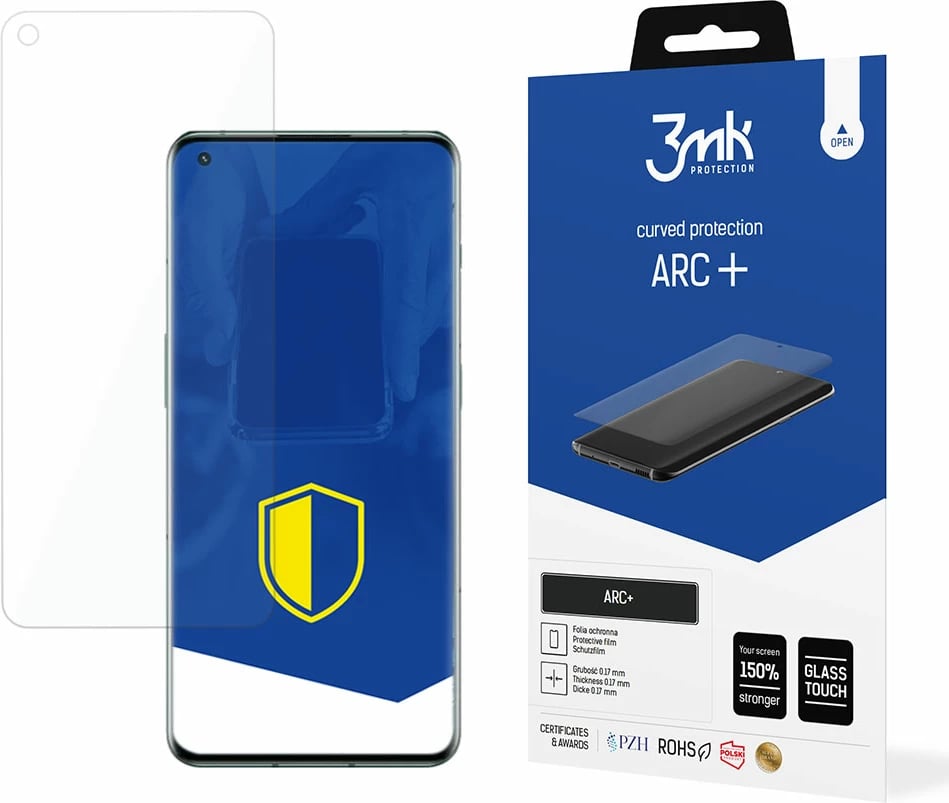 Folje mbrojtëse për ekran 3mk ARC+ për OnePlus 10 Pro 5G, transparente