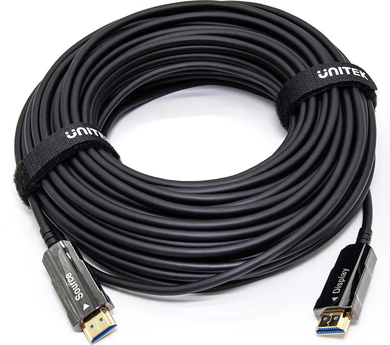 Kabllo HDMI 2.0 AOC Unitek, 4K 60Hz, 15m, e zezë