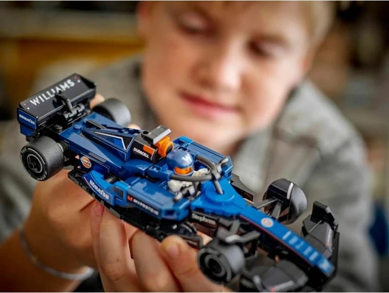 Lego Speed Champions makinë garash Williams, fëmijë