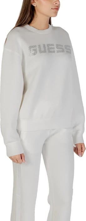 Duks Guess Active femra, i bardhë Duks Guess Active femra, i bardhë