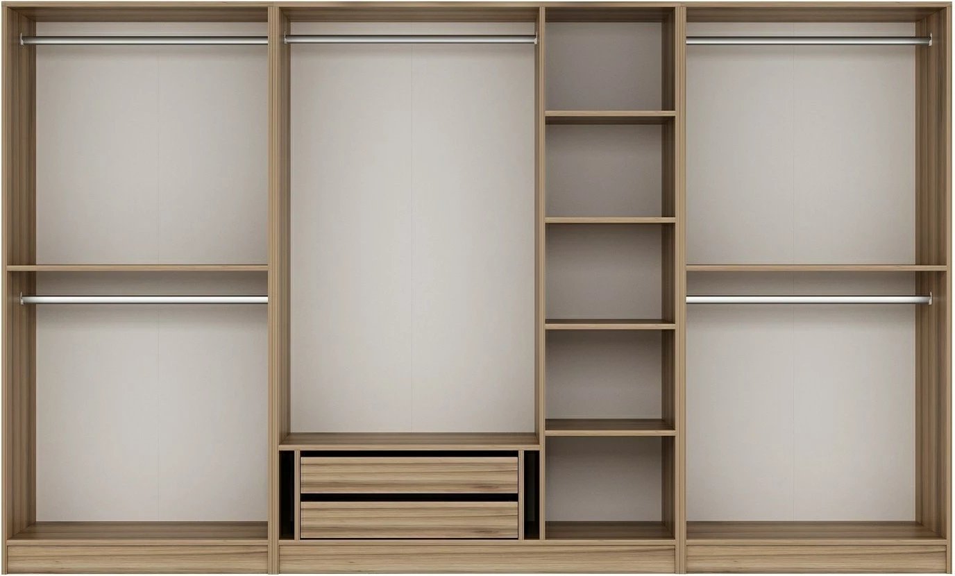 Dollap Skye Decor, dore, 315x210x52cm