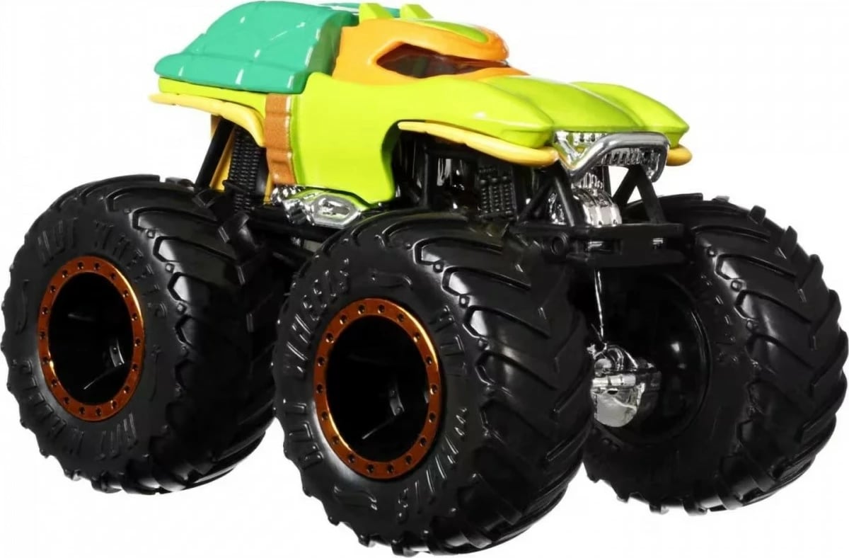 Set lodrash Monster Trucks Hot Wheels FYJ64, 1:64, ngjyra të përziera, 2 copë