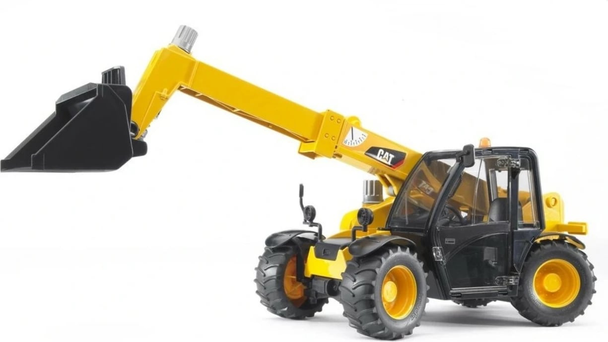 Lodër makinë ngarkuese BRUDER Caterpillar BR-02141, 1:16, e verdhë/zezë