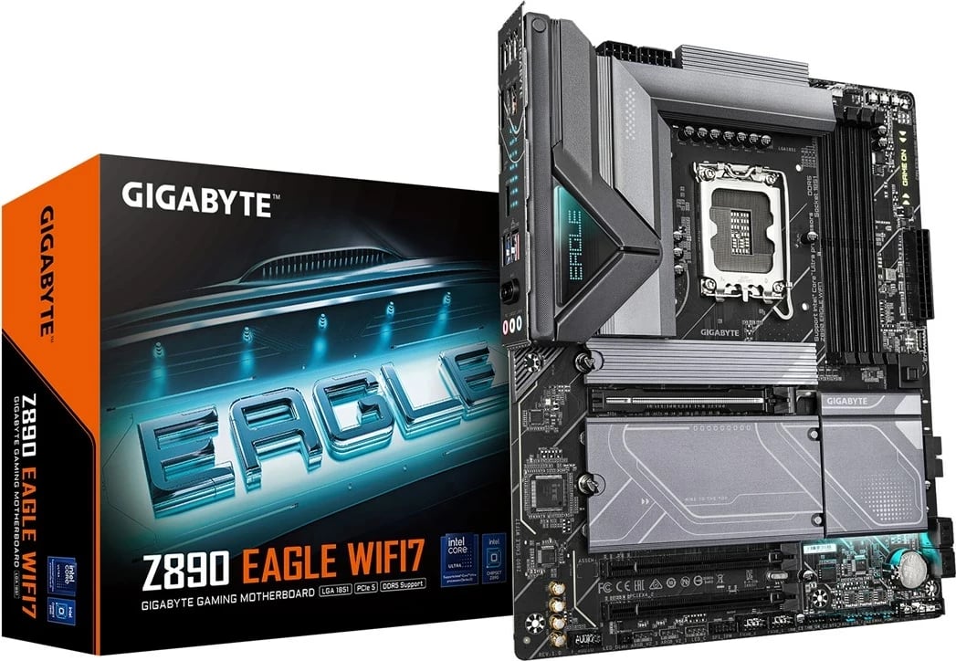 Pllakë amë Gigabyte Z890 EAGLE WIFI7, Socket-1851, ATX, E zezë