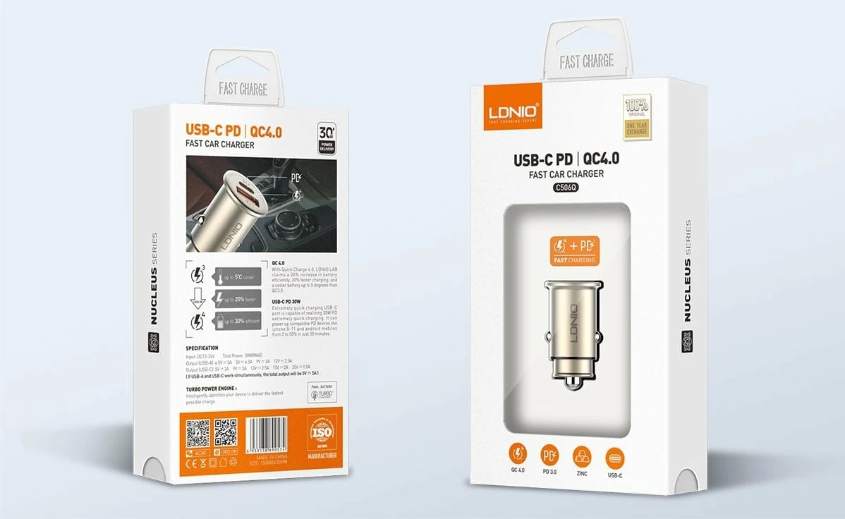 Karikues Për Veturë LDNIO C506Q (Ari) Karikues Për Veturë LDNIO C506Q (Ari)