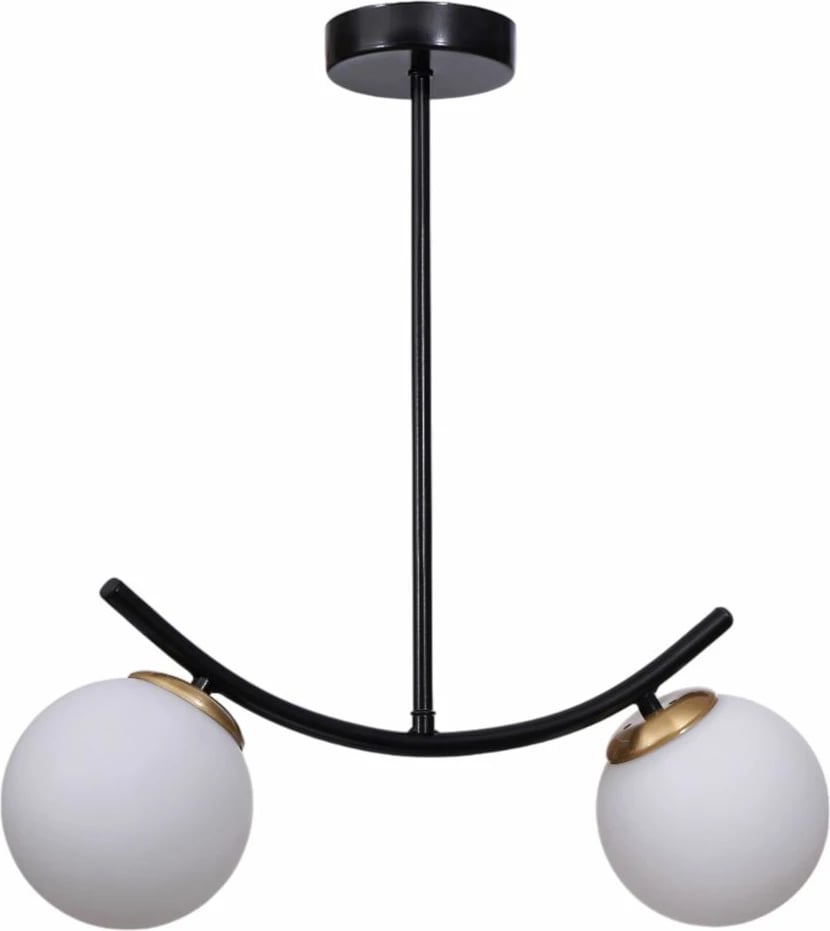 Llambë tavani Opviq, 9010-5, e bardhë dhe e zezë