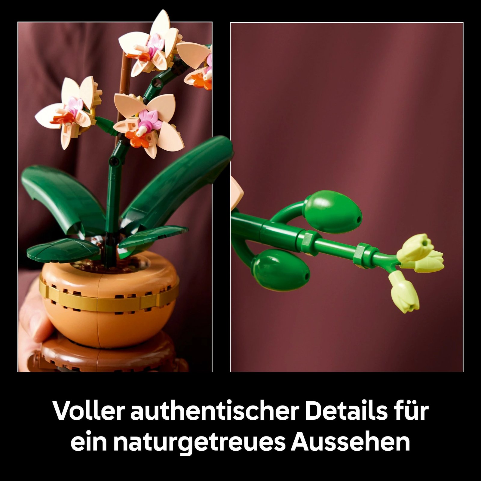 Set ndërtimi LEGO Mini Orchid, 274 pjesë, plastikë, shumëngjyrësh Set ndërtimi LEGO Mini Orchid, 274 pjesë, plastikë, shumëngjyrësh