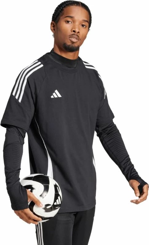 Maicë e gjatë për meshkuj adidas, e zezë