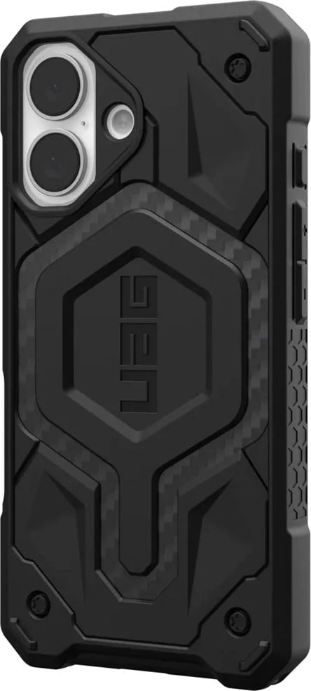 Mbështjellës Urban Armor Gear Monarch për celular, për Apple, 6.1", PC, zi