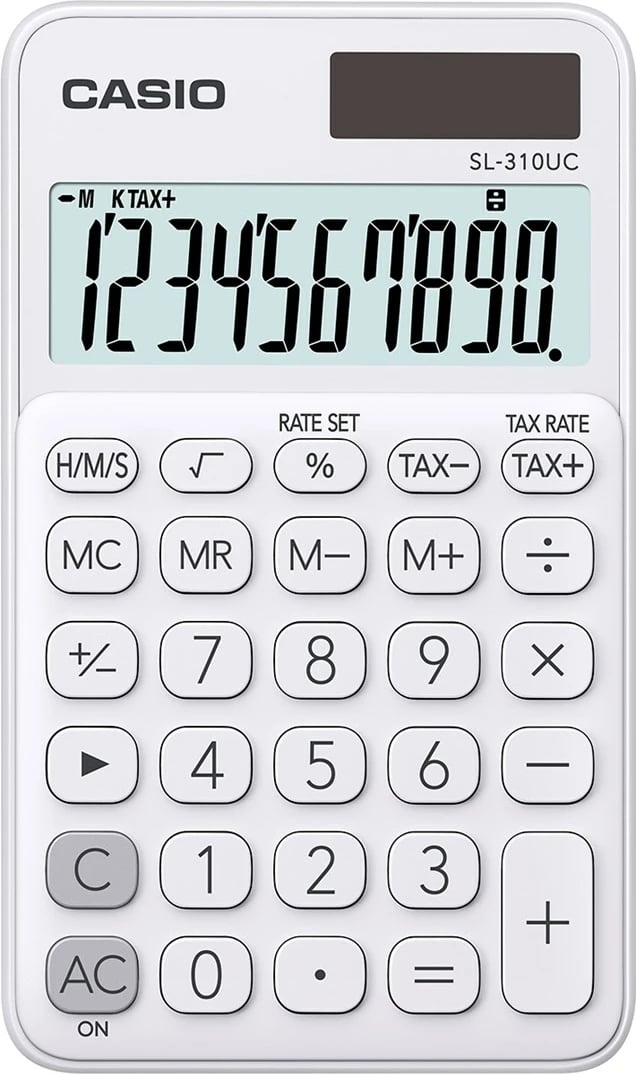 Kalkulator Casio SL-310UC, i bardhë