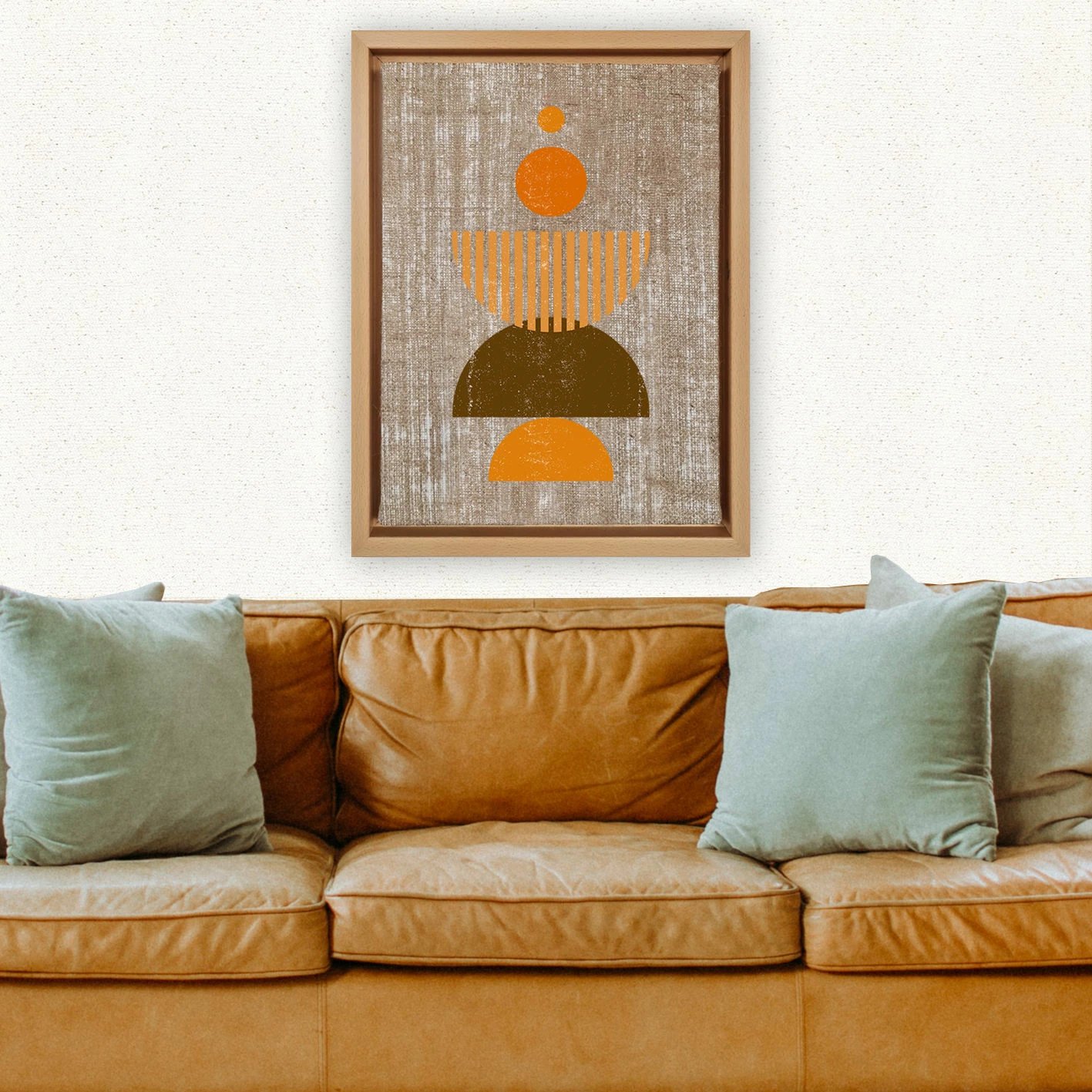 Pikturë dekorative në kanavacë, shumëngjyrëshe, Wallity, LNJ91804047910 - 4666, 46x66cm