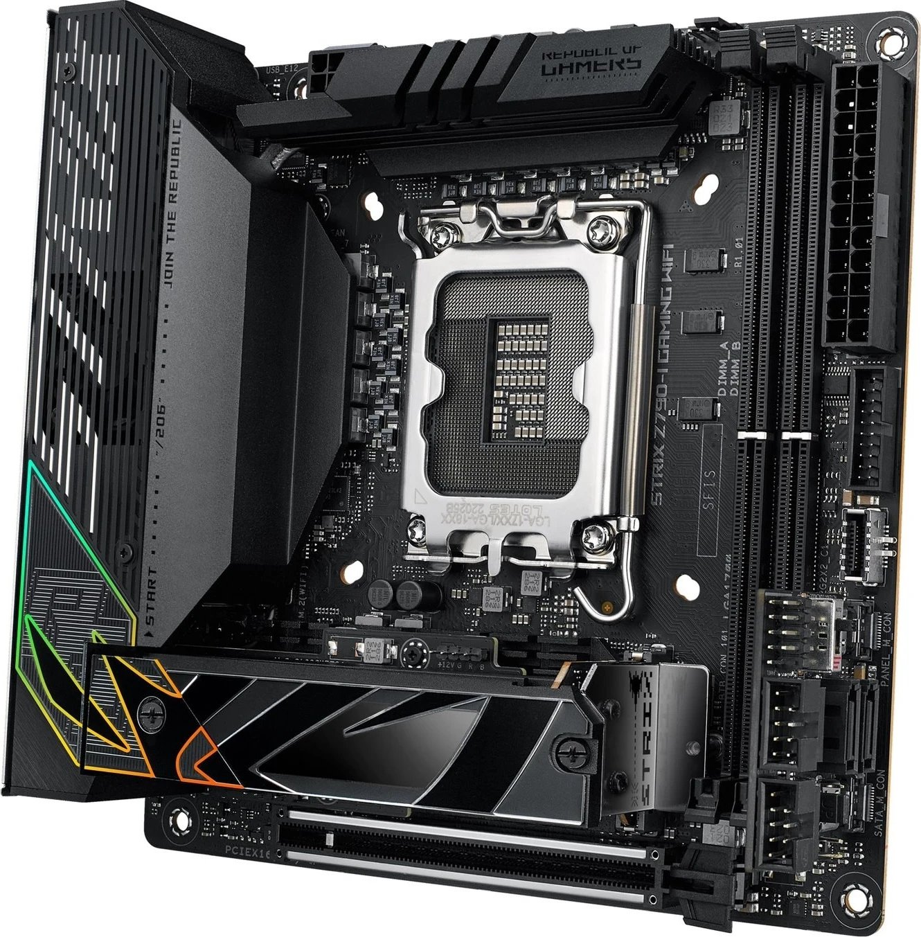 Pllakë amë ASUS ROG STRIX Z790-I GAMING WIFI - Intel Z790