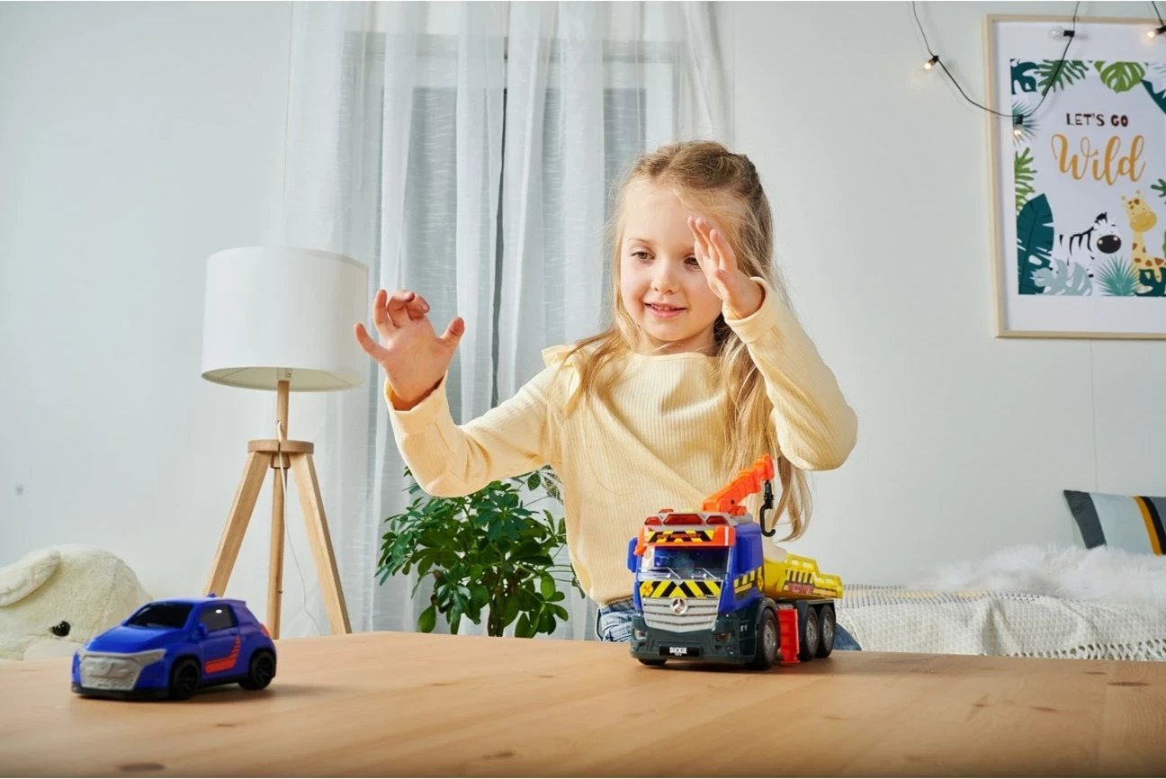 Lodër kamion rikuperimi Dickie Toys 203745016, Multikolor