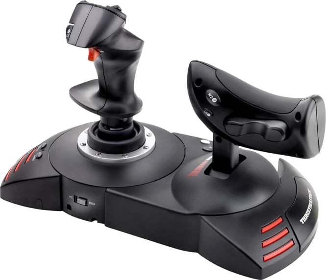 Kontrollor lojërash Thrustmaster T-Flight Hotas X 2960703 set joystick + throttle, e zezë