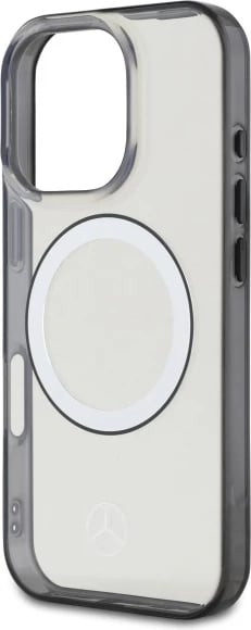 Mbështjellës Mercedes MagSafe për iPhone 16 Pro Max, Transparent