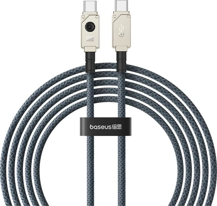 Kabllo Baseus Unbreakable USB C në USB C, 1 m, 100 W