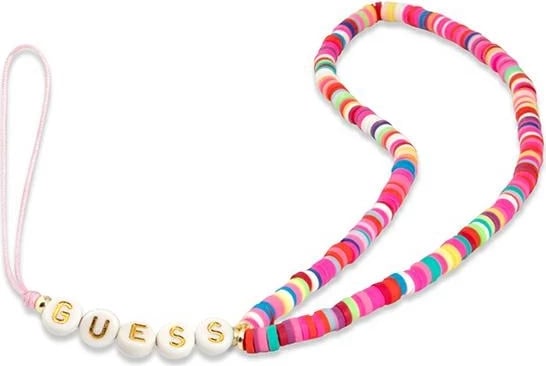 Varëse telefoni Guess GUSTGMPP, Heishi Beads, shumëngjyrëshe, rozë