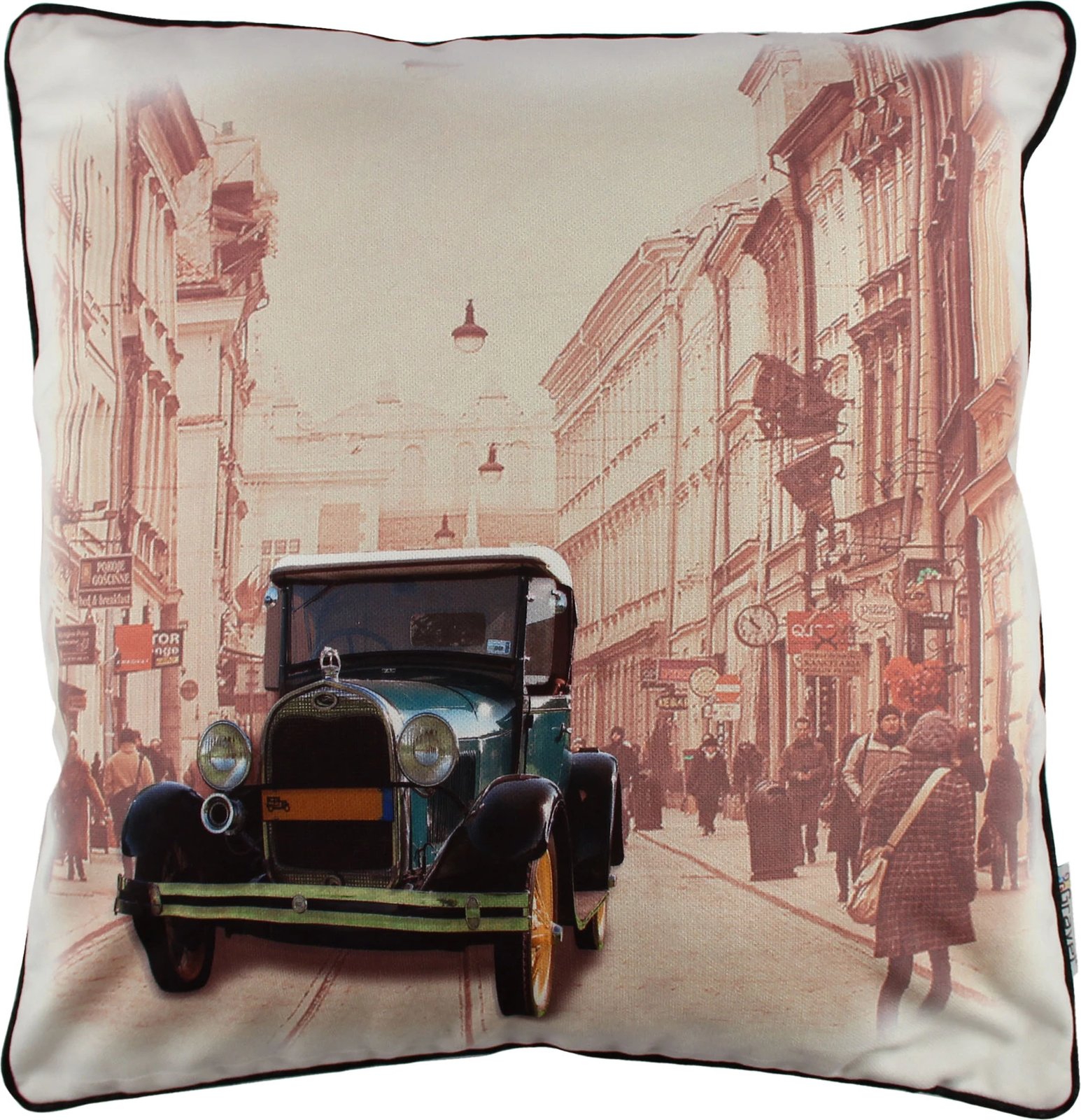 Jastëk dekorativ Evila Originals, A11058, shumëngjyrësh, 43x43cm